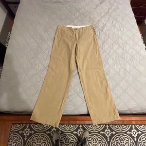 Mens Dockers Kaki dress pants, size 33x30, straight fit, good condition